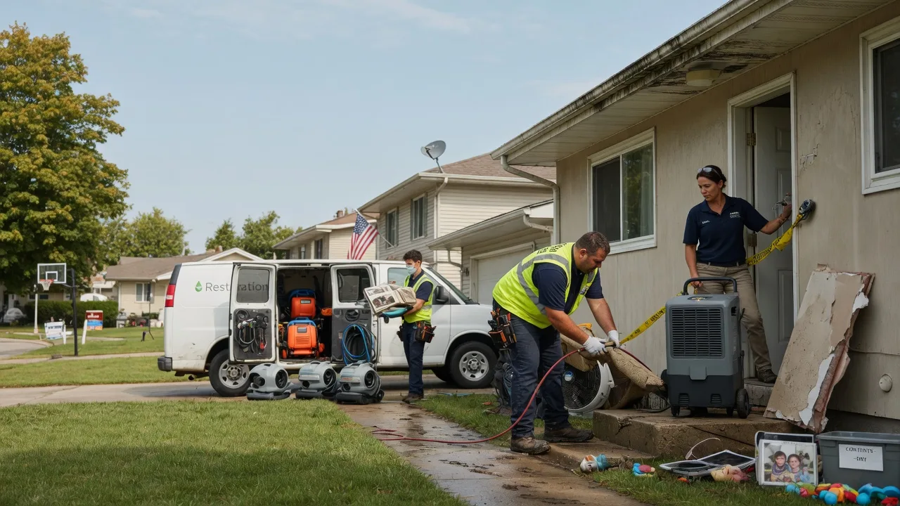 Water Damage Restoration in Round Lake Beach, IL near me